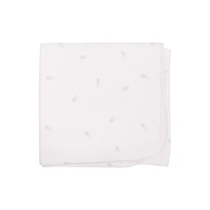 Couverture bébé épis rose clair