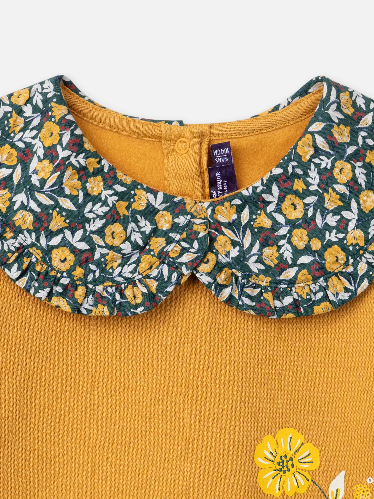 Sweat Shirt Jaune – Image 6