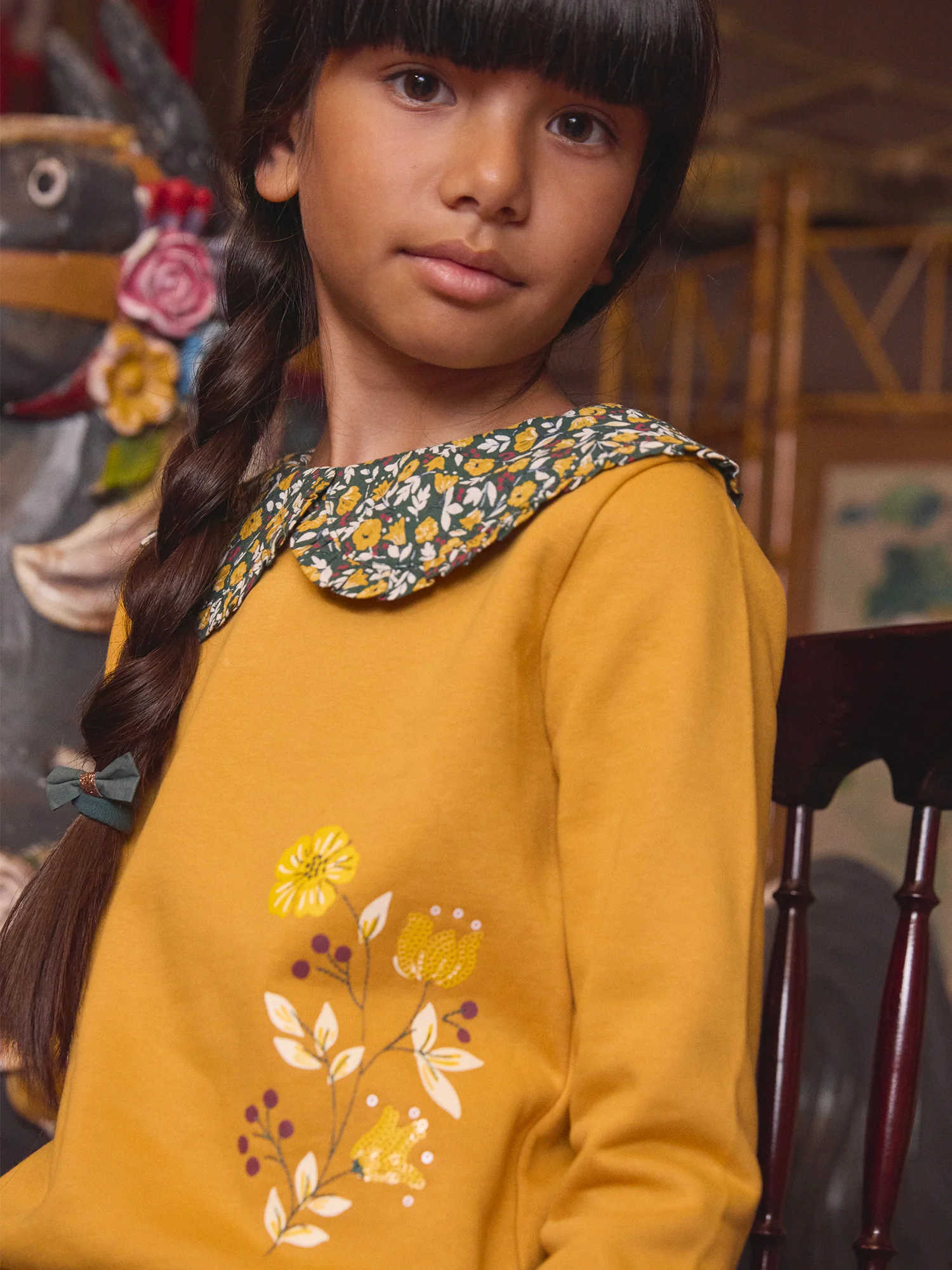 Sweat Shirt Jaune – Image 3