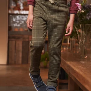 Pantalon à carreaux