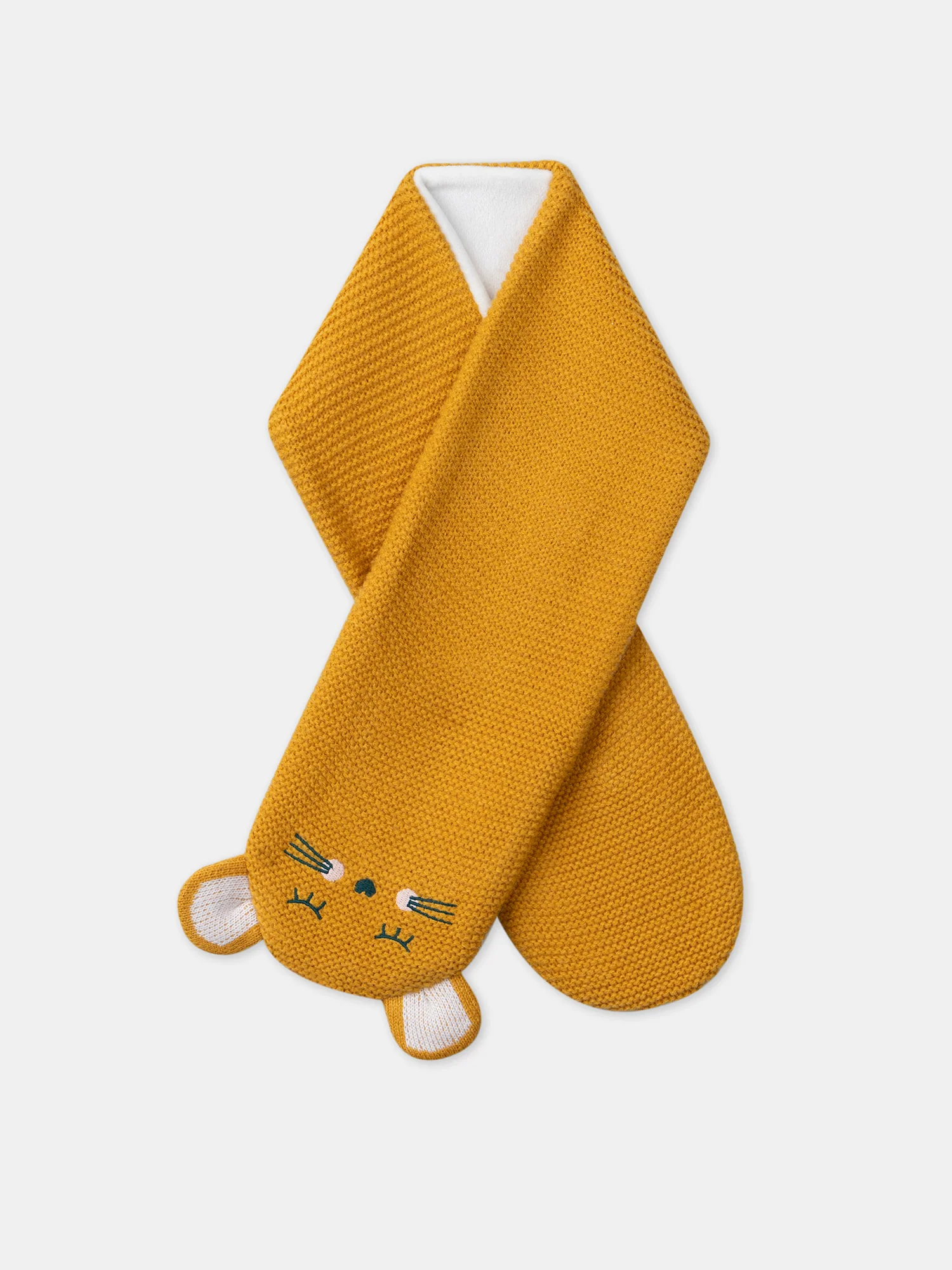 Echarpe visage brodé – Image 5