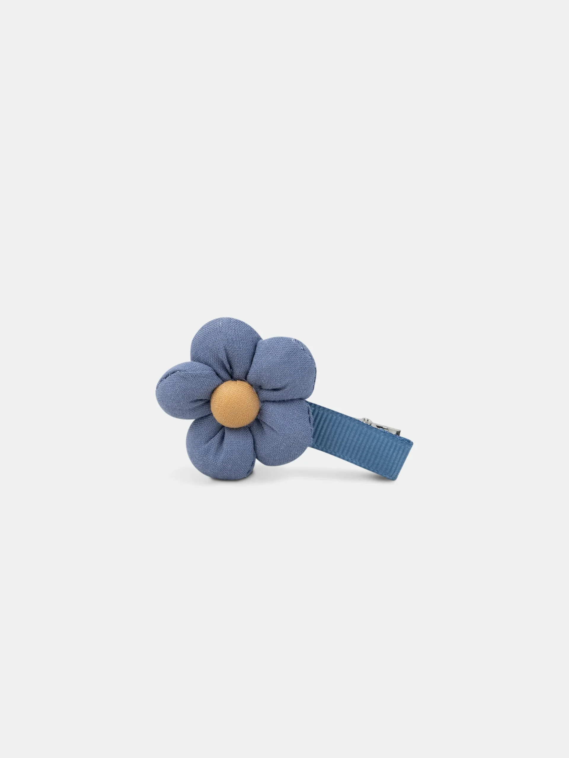2 barrettes à fleurs bleue Fille – Image 6