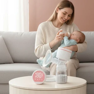 AirEase Flow™ – Tire-lait électrique sans fil, compact et doux