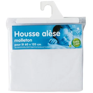 Alèse en molleton 60x120 cm