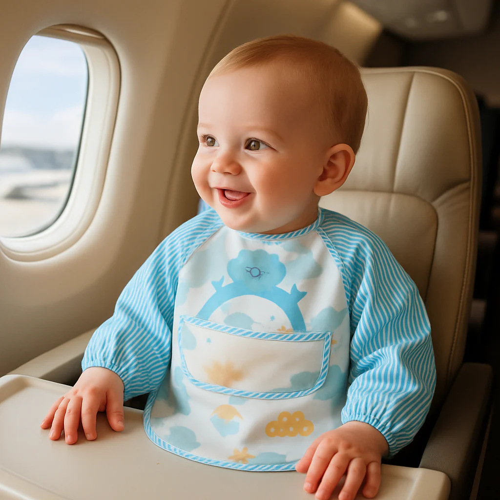 Bavoir manche longue imperméable | Benoit ProtectBaby – Image 2