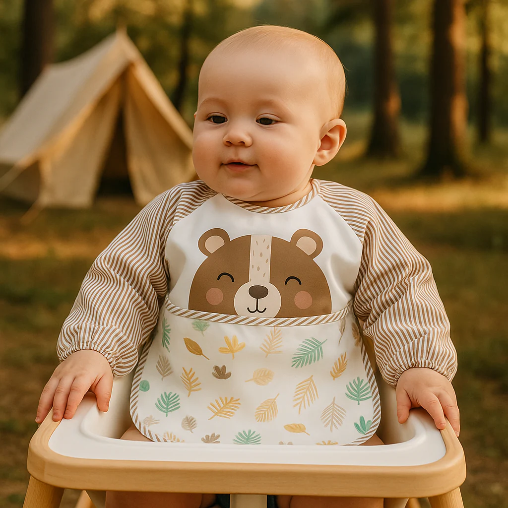 Bavoir manche longue imperméable | Benoit ProtectBaby – Image 3