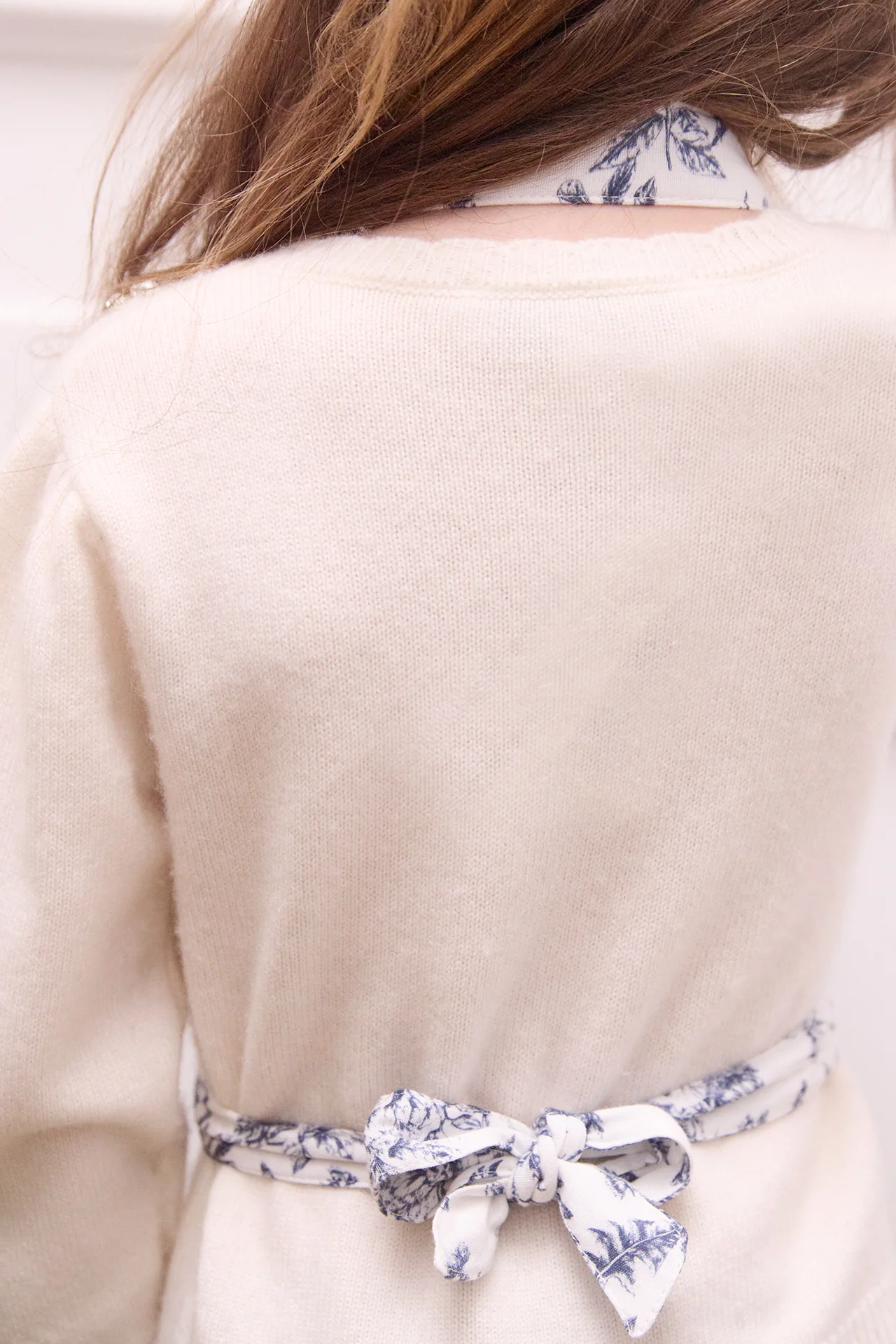 Porte Poupon - Minikane x Tartine et Chocolat Toile de Jouy bleu – Image 3