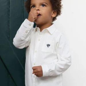 Chemise - Ecru monogramme TC
