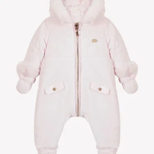 Combinaison Pilote - Rose pâle réversible