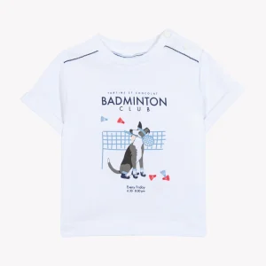 T-shirt - Blanc illustration chisport club