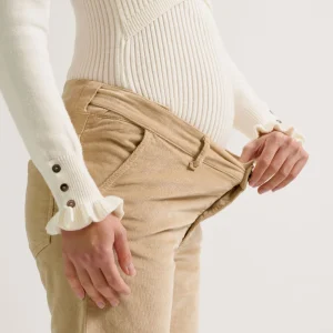 Pantalon velours de maternité William