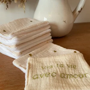 7 lingettes démaquillantes