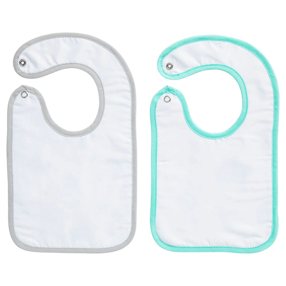 2 bavoir naissance Marin Bio - Bavoirs bébé à pressions 17x29 cm – Image 6