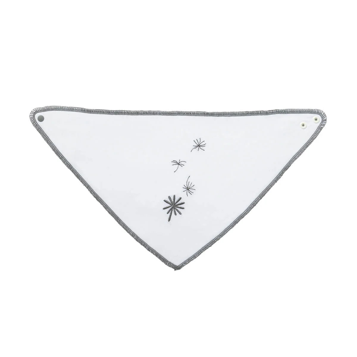 2 bavoir bandana Jeune Pousse Bio - Bavoirs naissance à pressions 42x23 cm – Image 2