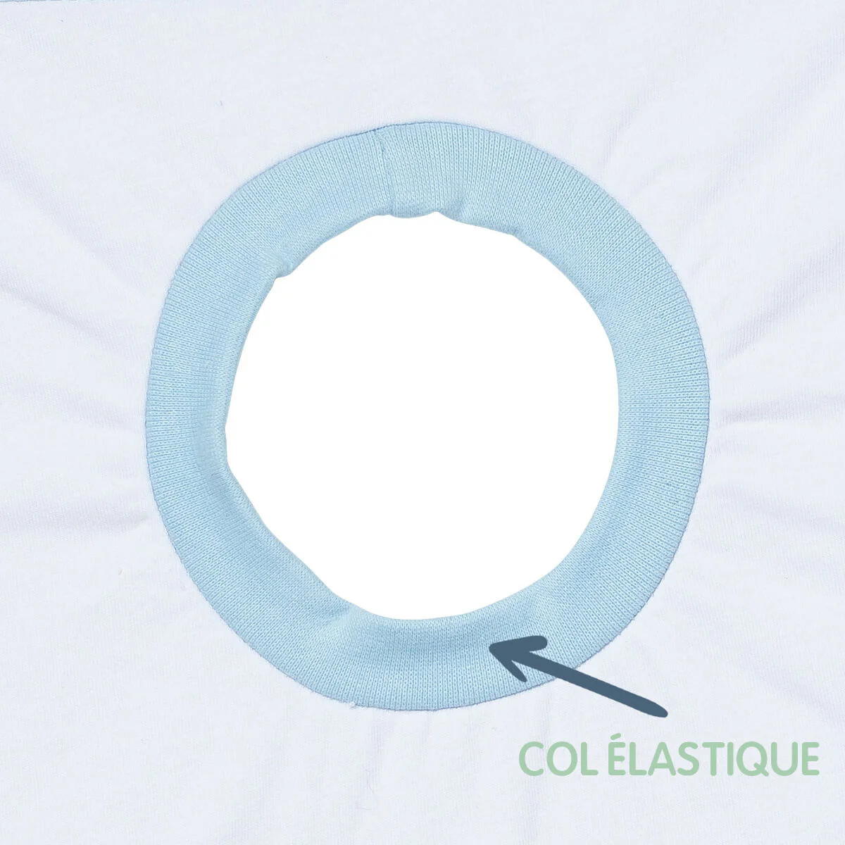 2 bavoirs élastiques 6 mois Funny Dino - Bavoirs bébé 38x25 cm – Image 2