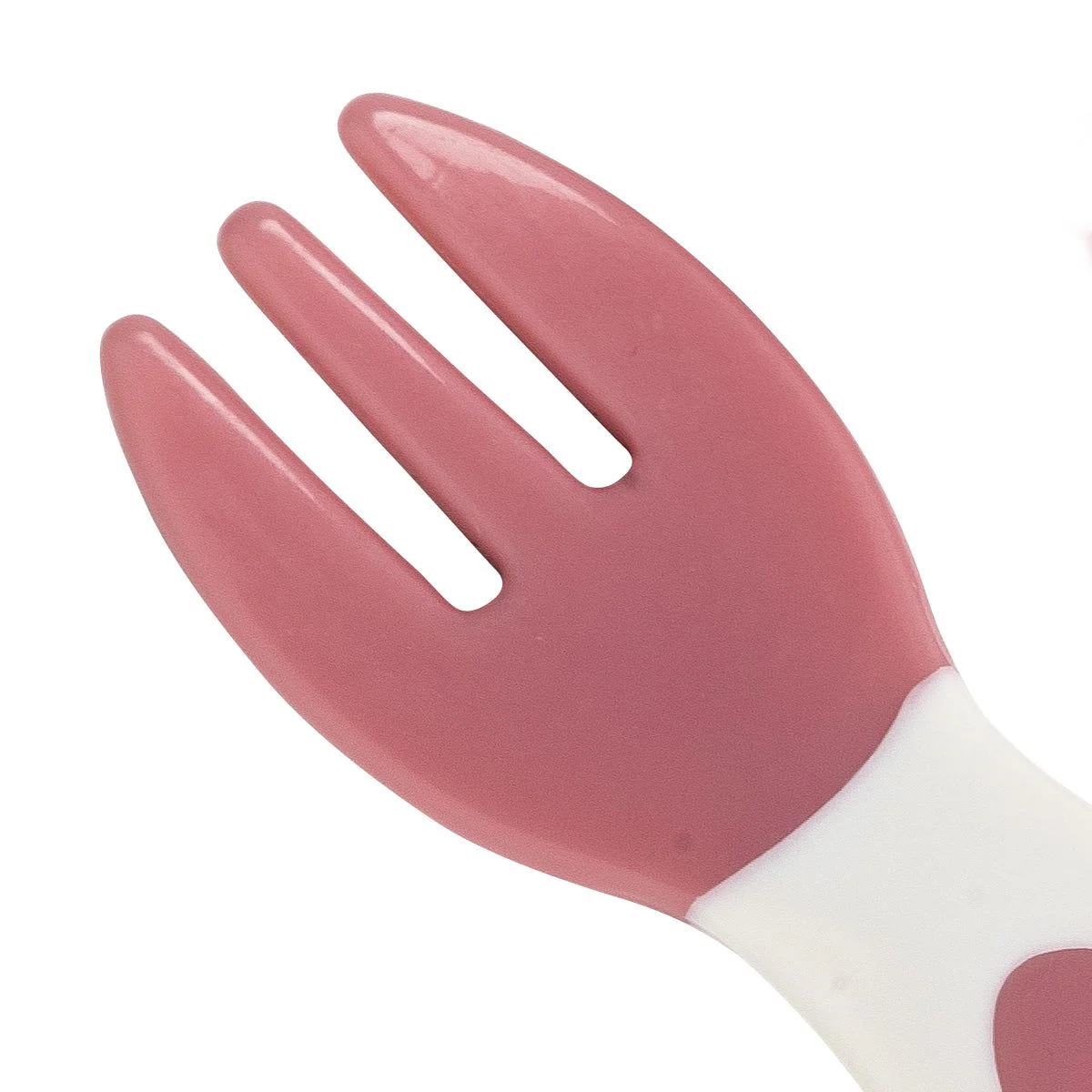 2 couverts bébé Rose ergonomiques - Cuillère bébé et Fourchette bébé 4 mois – Image 4