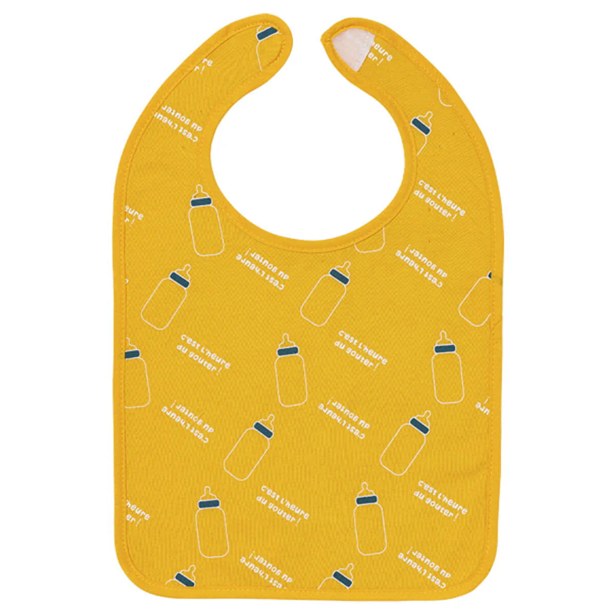 3 bavoirs bébé 6 mois Bébé gourmand - Bavoir à scratch 25x36 cm – Image 5