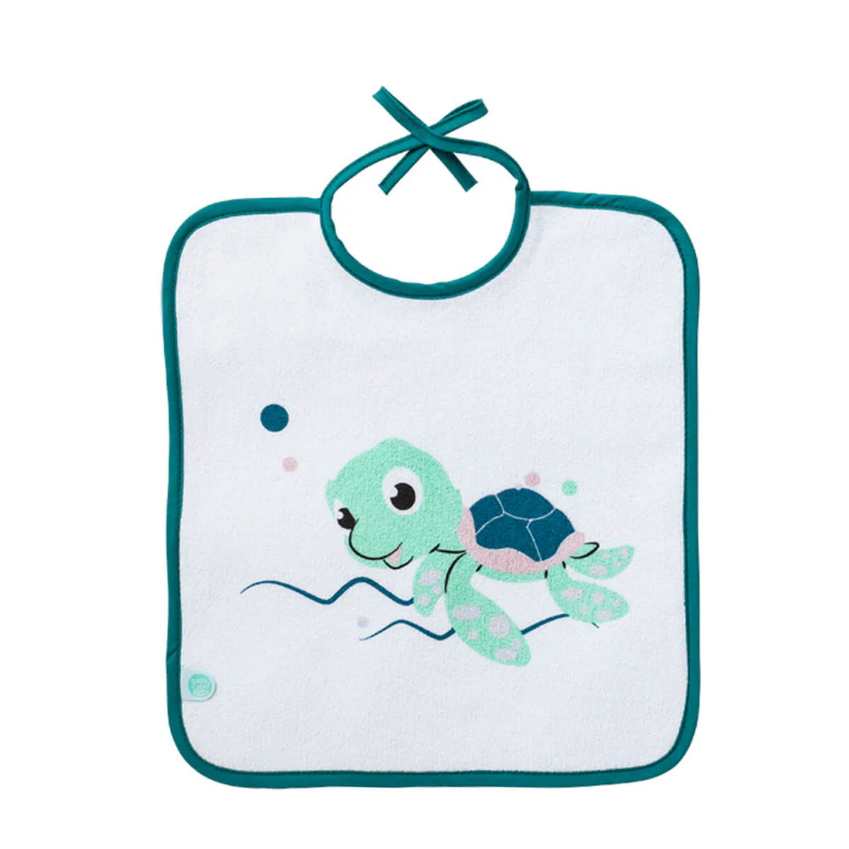 3 bavoirs bébé 6 mois Marin Bio - Bavoir à lacets 28x32 cm – Image 3