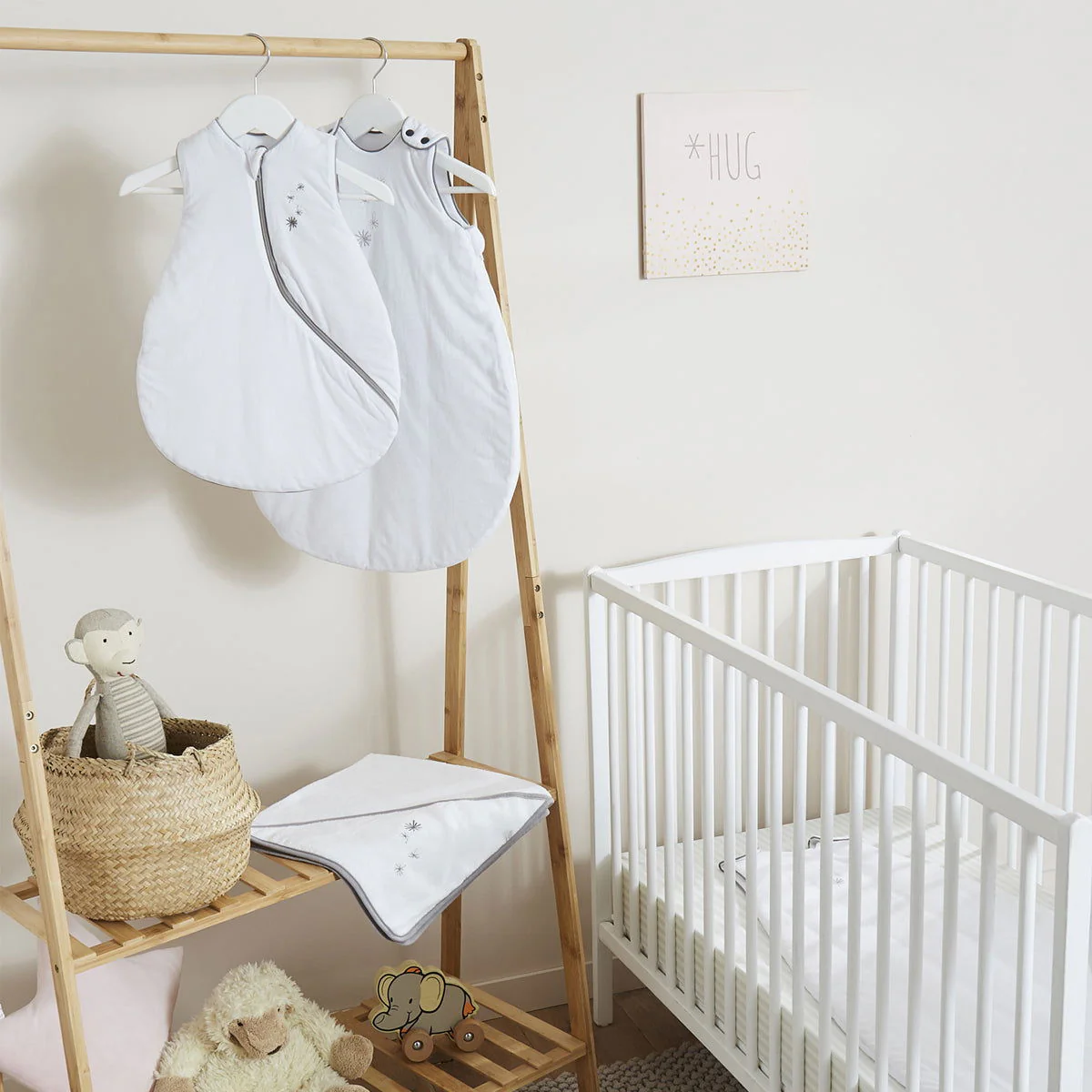 3 bavoirs naissance Marin Bio - Bavoir bébé à lacets 20x25 cm – Image 2