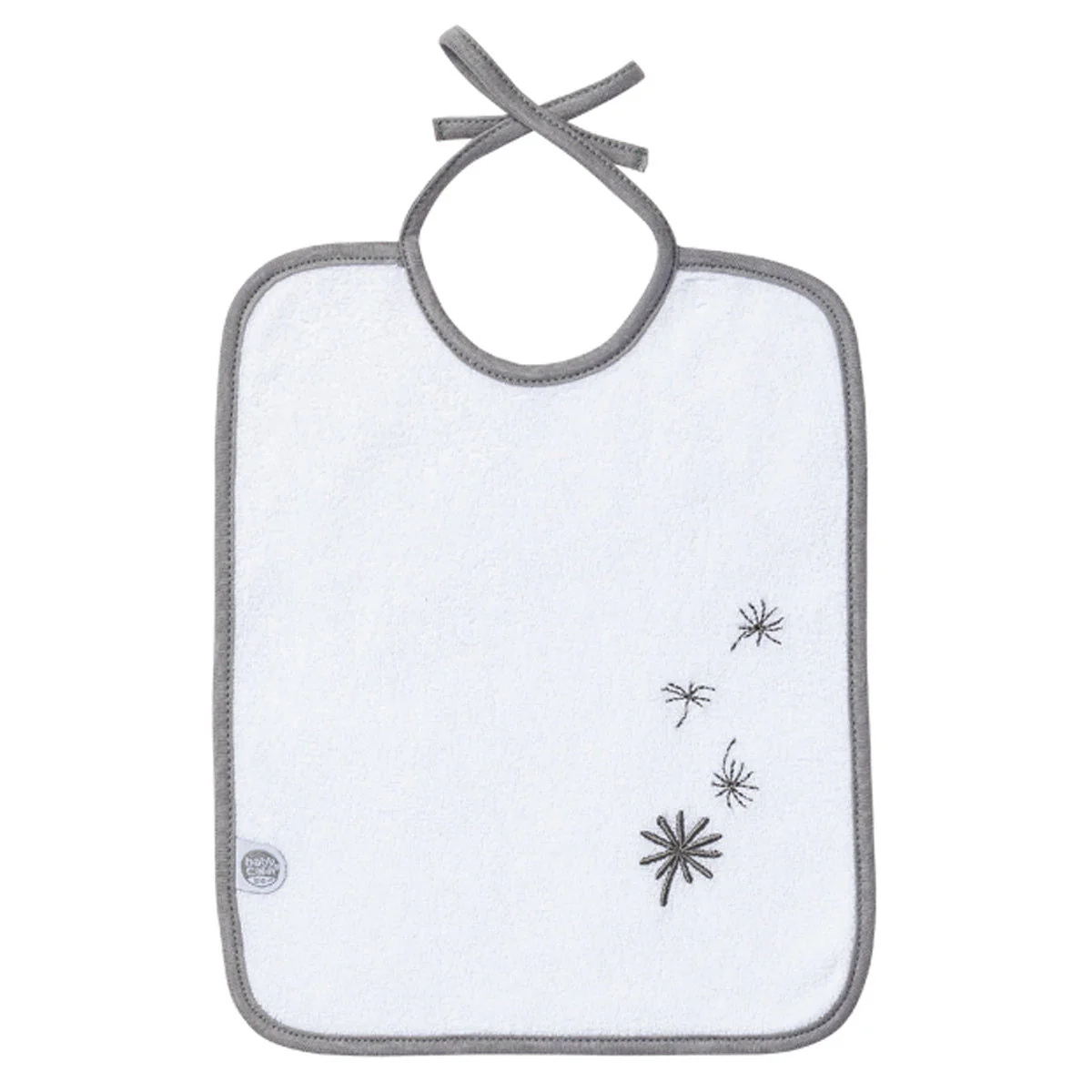 3 bavoirs naissance Marin Bio - Bavoir bébé à lacets 20x25 cm – Image 6