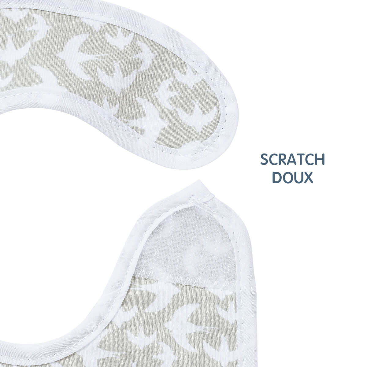 3 bavoirs naissance Ballon - Bavoir bébé à scratch 17x29 cm – Image 5