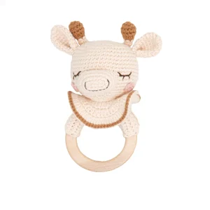 Anneau de dentition girafe crochet