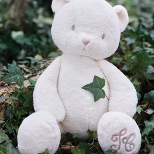 Gaston l'ourson - 60 cm nacre