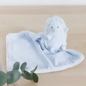 Léon le hérisson - Doudou bleu ciel