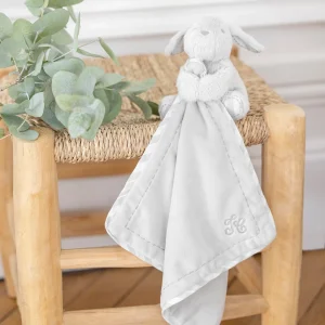 Lucien le chien - doudou gris