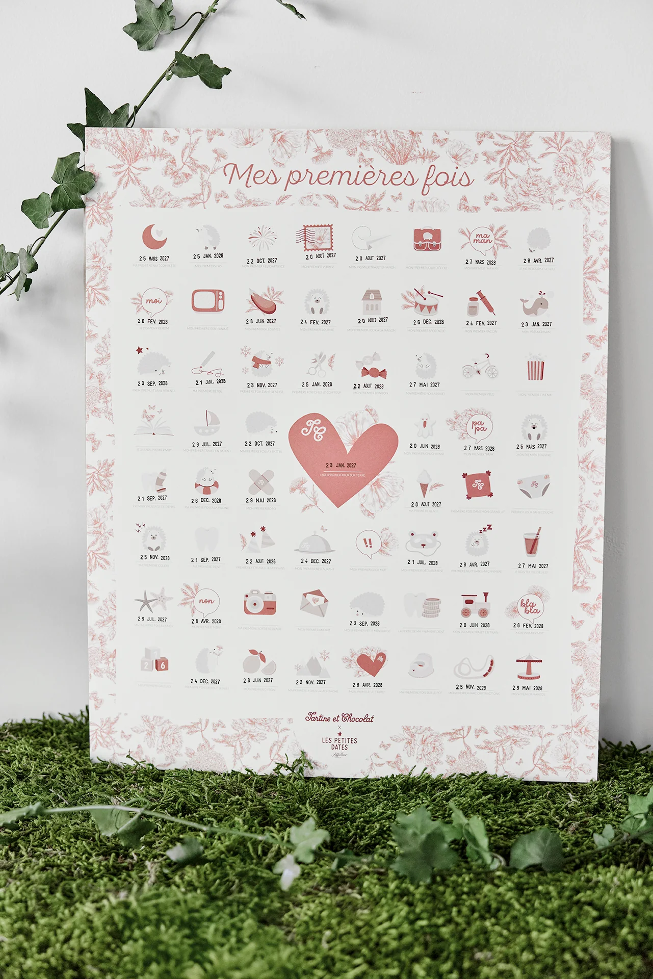 Affiche Personnalisable - Les Petites Dates x Tartine et Chocolat