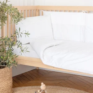 Parure de lit - Monogramme blanc