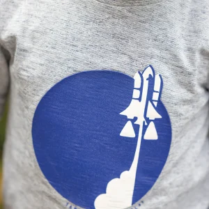 T-shirt - Bleu illustration astronaute