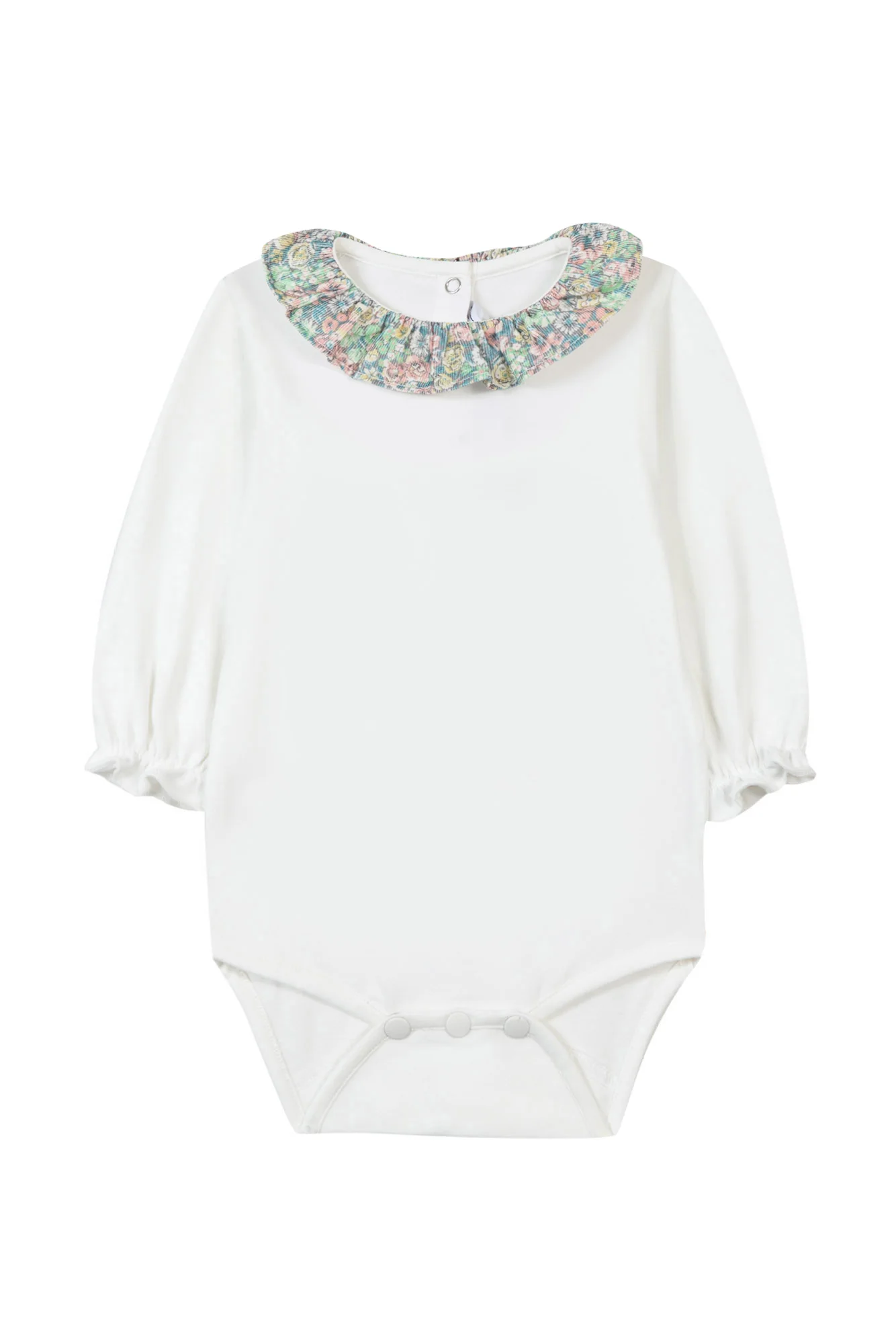 Body - Col volanté tissu liberty