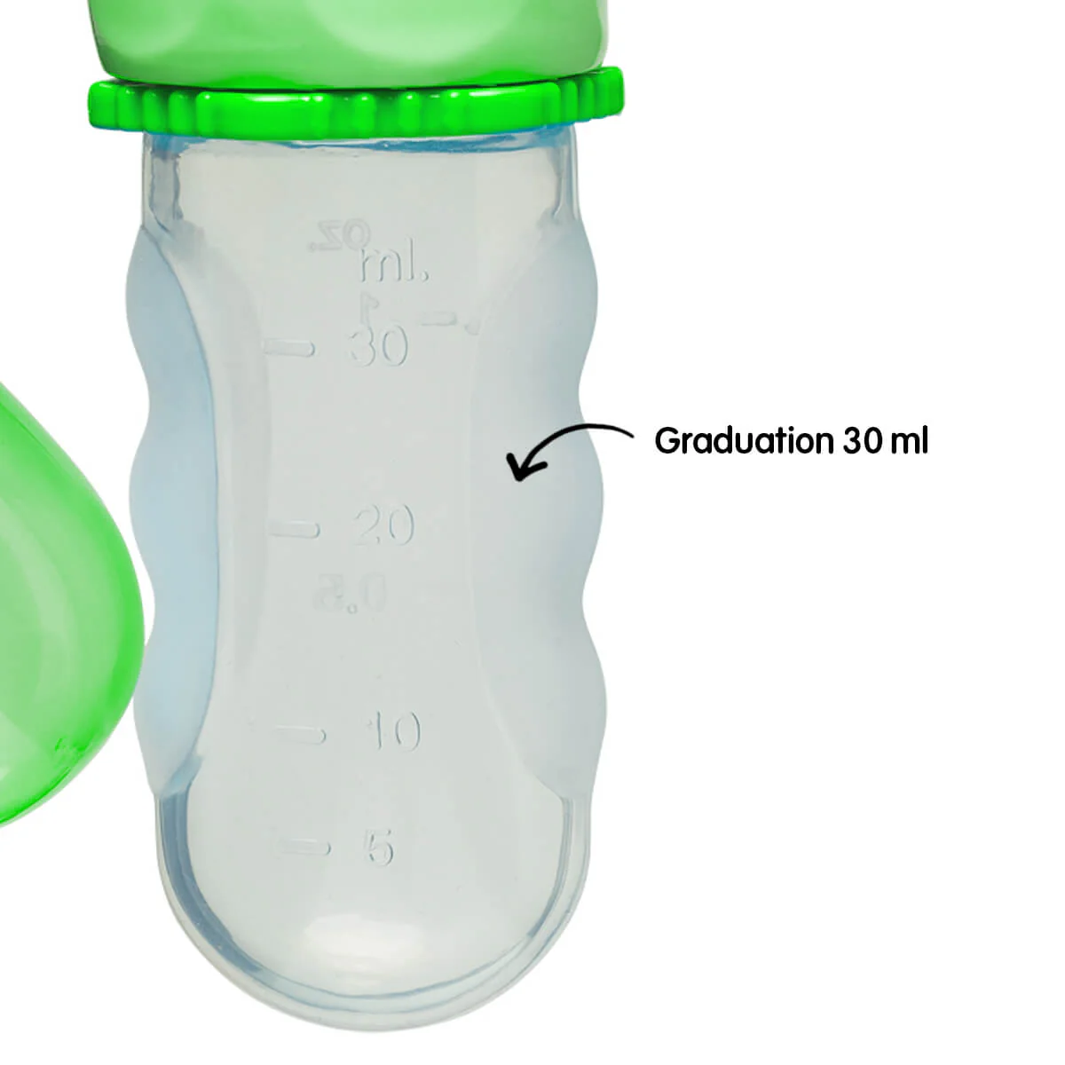 Tétine grignoteuse Vert - Sucette grignoteuse fruit et légume – Image 3