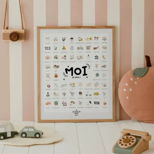 Affiche "Moi je Sais" – Un cadeau ludique, déco et made in France !