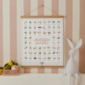 Affiche "Nos Jolis Moments en Famille" – L’idée cadeau personnalisée qui célèbre vos souvenirs