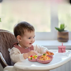 Assiette Bebe |Coffret Repas Bebe Silicone A 10 Pièces