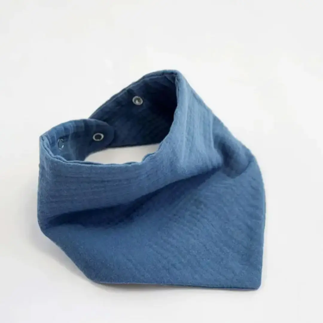 Bavoir Bandana Bébé en Coton – Élégance et Confort pour les Premières Années