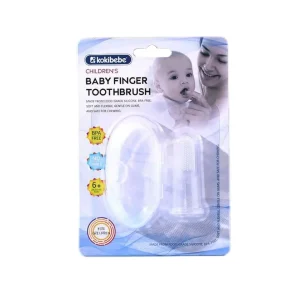 Brosse à dents doigt bébé en silicone