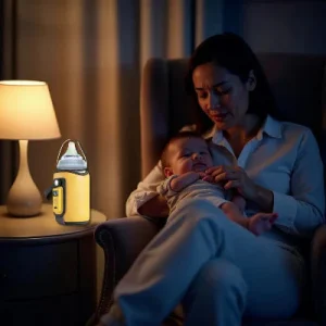 chauffe biberon portable a température réglable