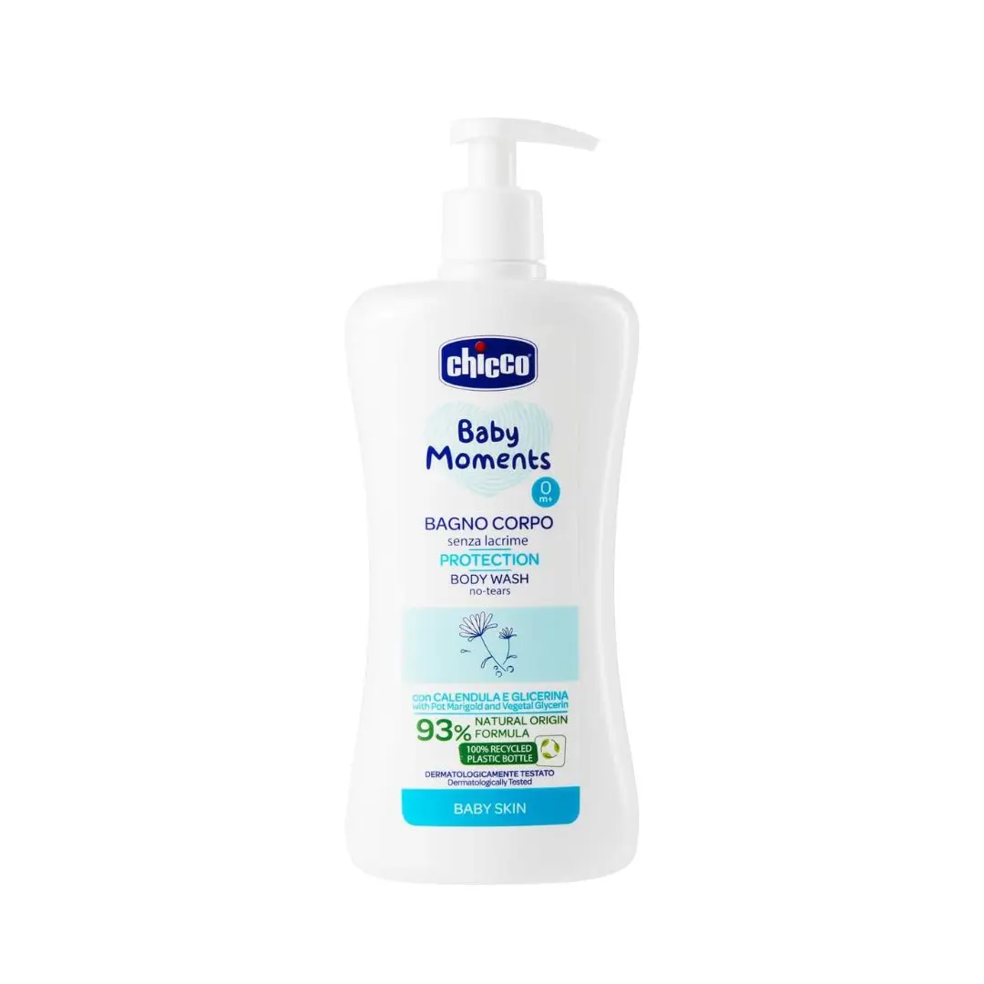 Gel Sans Larmes Chicco Baby Moments 500 ml – Peau Sensible Bébé