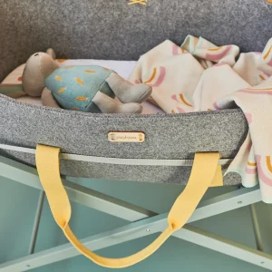 Couffin souple pour bébé | Laine naturelle