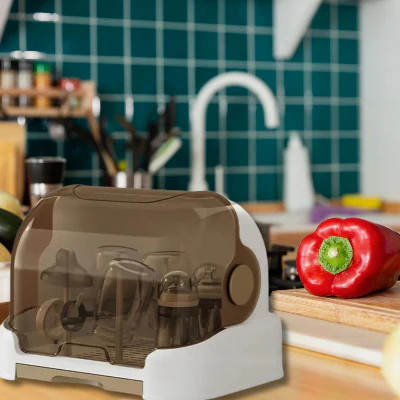 Arbre à Biberons PureDrop™ – Égouttoir compact, hygiène assurée dès la naissance – Image 3