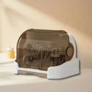 Arbre à Biberons PureDrop™ – Égouttoir compact, hygiène assurée dès la naissance