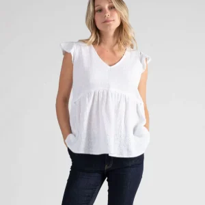 Haut « papillon » de grossesse et d’allaitement Suzanne