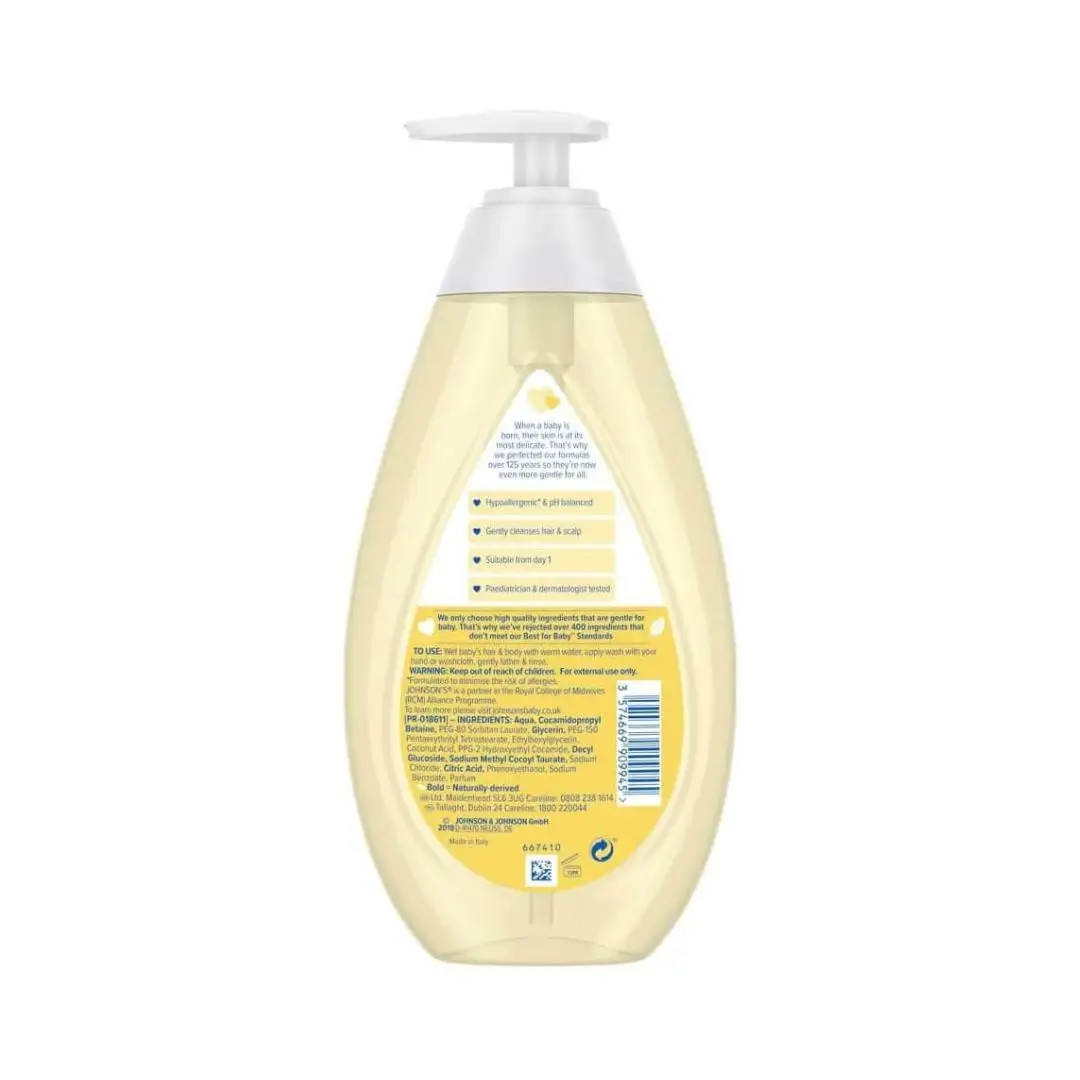 Johnson’s Baby 500 ml – Gel Lavant Doux Bébé – Image 2