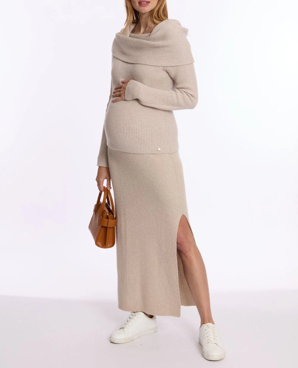 Jupe de maternité cachemire Monica