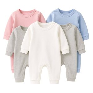 Combinaison Bébé 100 % Coton – Douceur, Confort & Praticité à Dakar