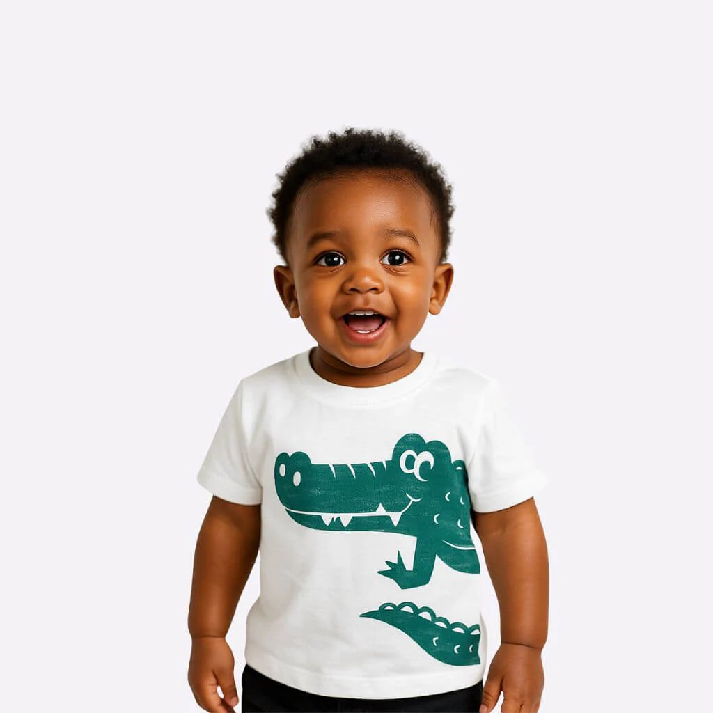 T-shirts en Coton Bio Imprimés pour Bébé Blukids – Image 5