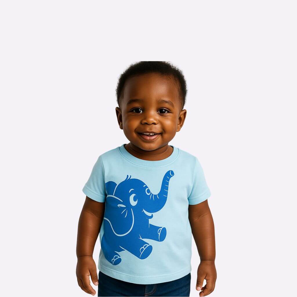 T-shirts en Coton Bio Imprimés pour Bébé Blukids F – Image 8